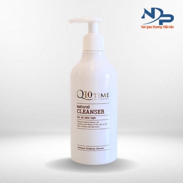 Sữa rửa mặt rửa sâu và tẩy trang Q10TIME 