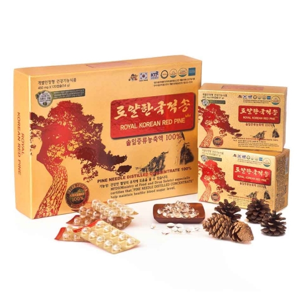 Tinh dầu thông đỏ  Hoàng Gia ROYAL KOREAN RED PINE  – DAEDONG