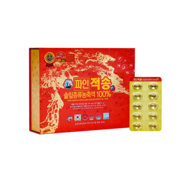 Tinh dầu thông đỏ cao cấp – PINE JEOK SONG GOLD